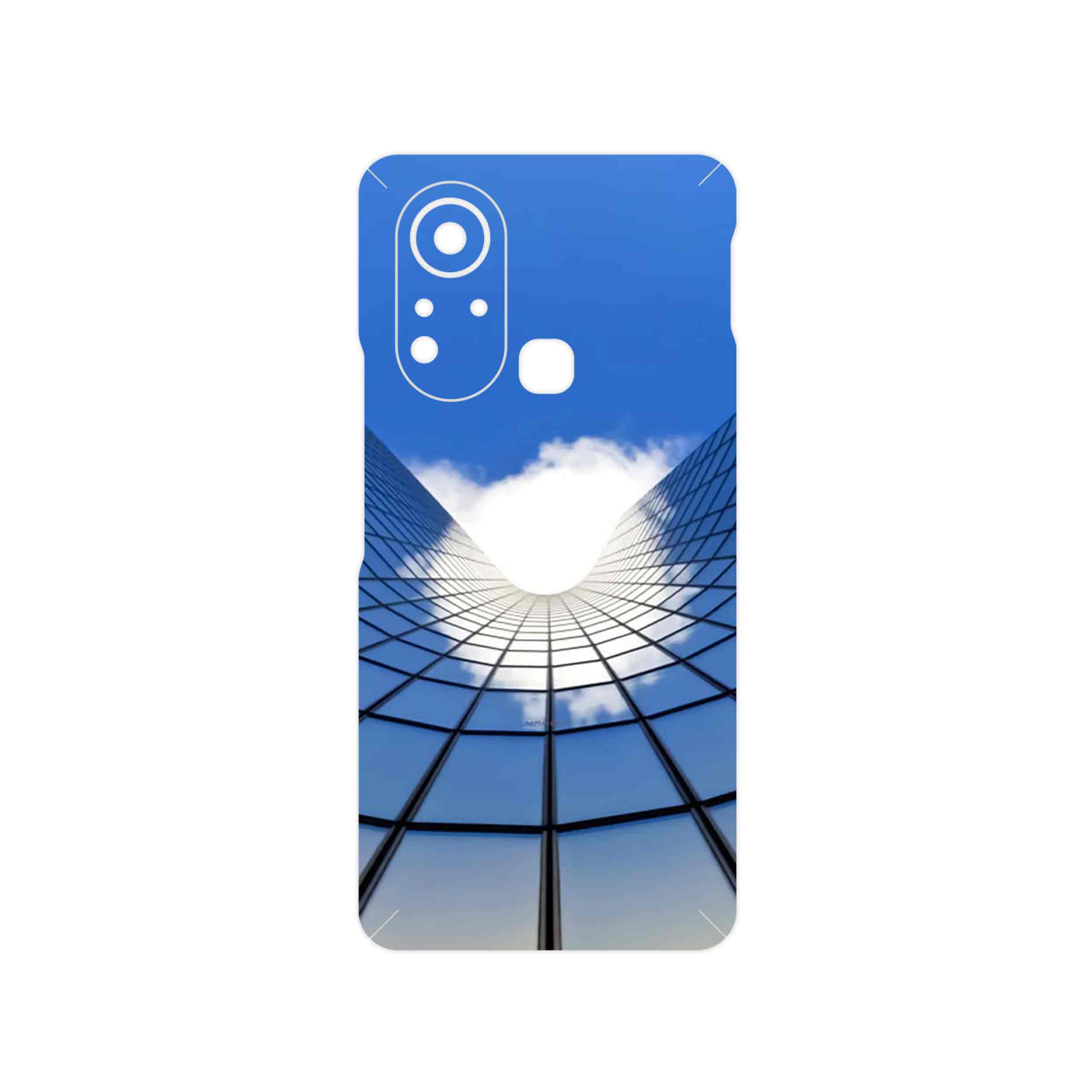 برچسب پوششی ماهوت مدل Glass skyscraper مناسب برای گوشی موبایل اینفینیکس Hot 11s