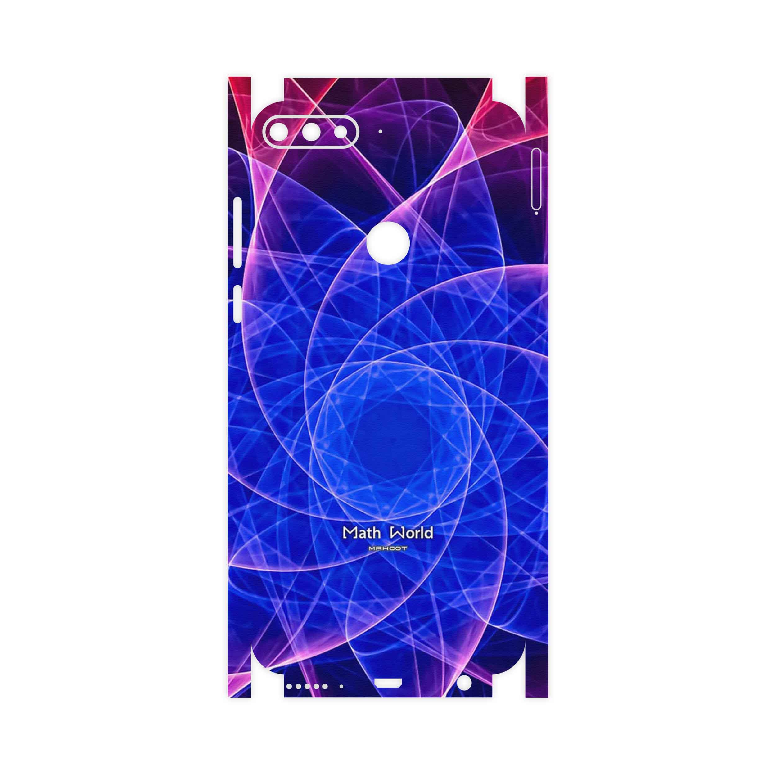 برچسب پوششی ماهوت مدل Mathematical Geometric Shape 9-FullSkin مناسب برای گوشی موبایل هوآوی Y7 Prime 2018