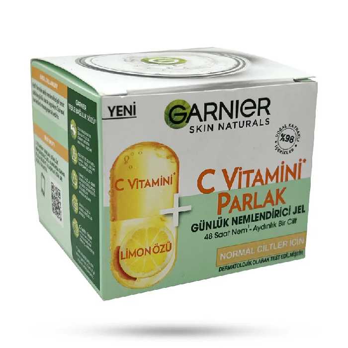 ژل آبرسان ویتامین C گارنیر برای پوست نرمال حجم 50 میل