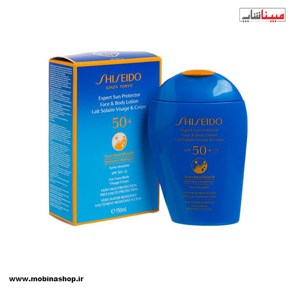 لوسیون ضد آفتاب صورت و بدن شیسیدو