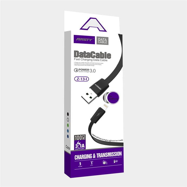 خرید کابل شارژ لایتنینگ ANSTY مدل Z-13-I- بهاری موبایل