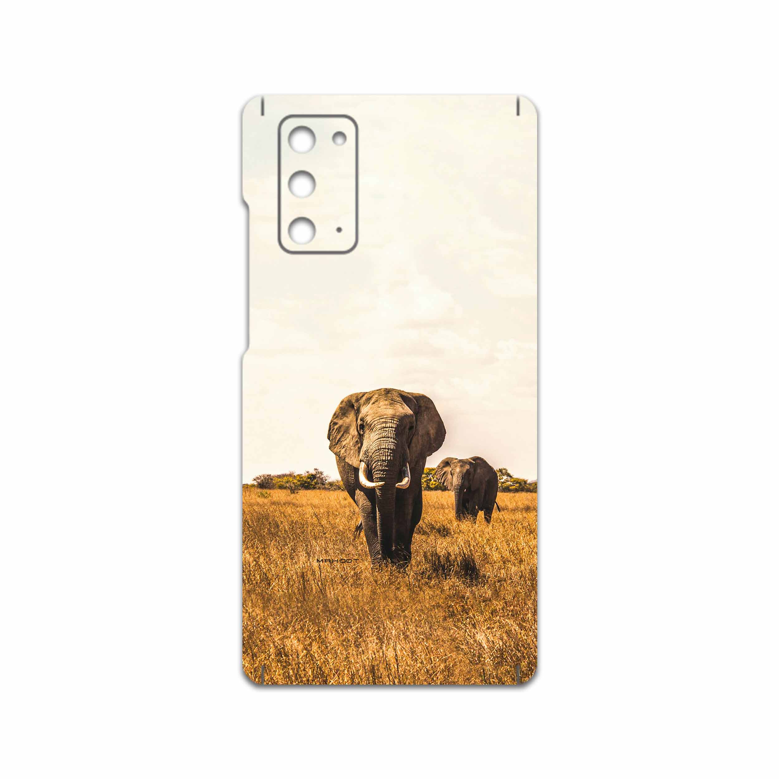 برچسب پوششی ماهوت مدل Elephant مناسب برای گوشی موبایل سامسونگ Galaxy Note 20