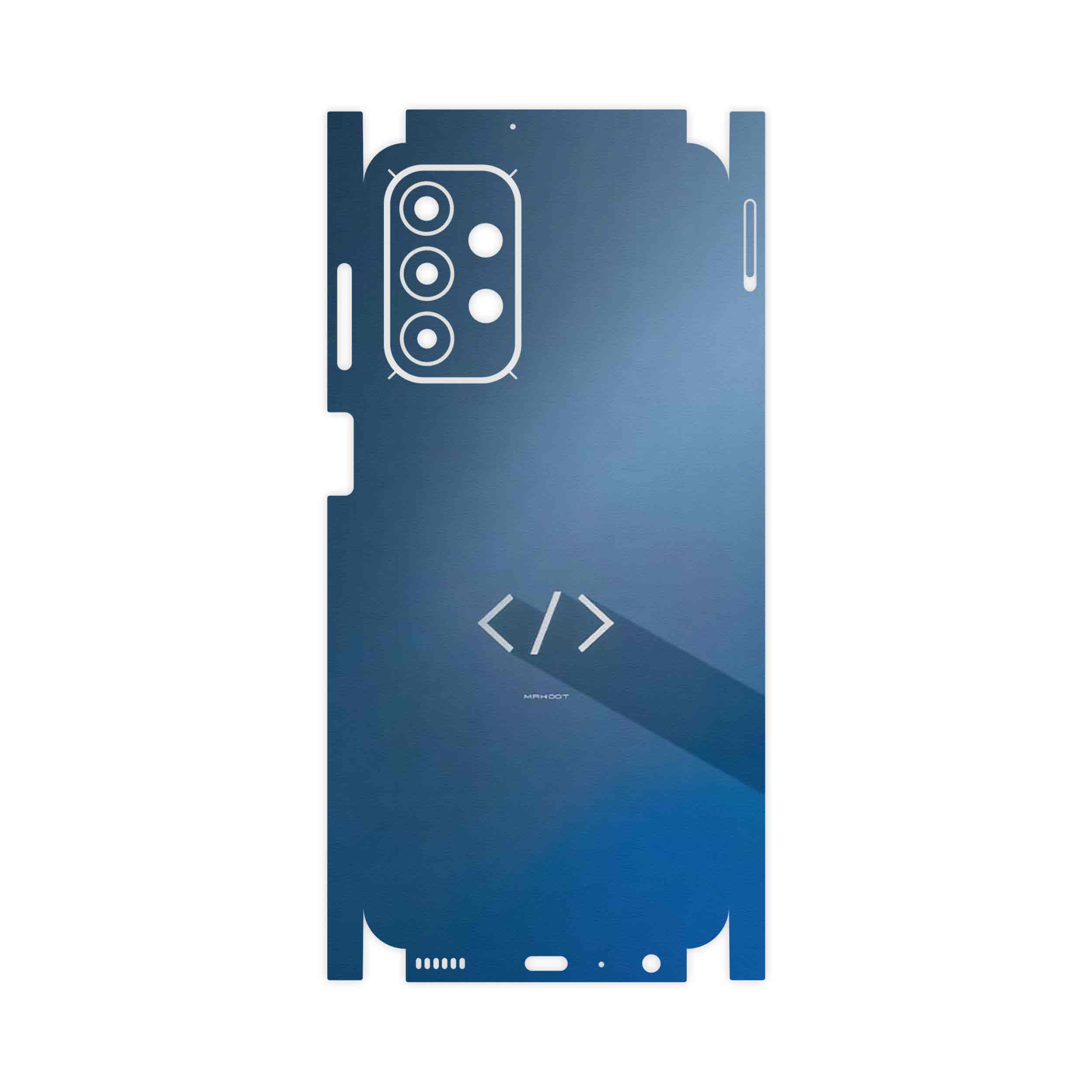 برچسب پوششی ماهوت مدل Minimal Coding icon-FullSkin مناسب برای گوشی موبایل سامسونگ Galaxy A23