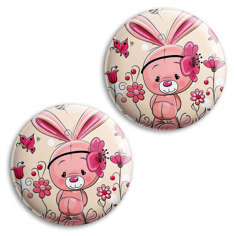  پیکسل پرمانه طرح حیوانات بامزه کد pm2n.7083 مجموعه 2 عددی