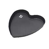 قالب تارت مدل بلوط طرح قلب کد YP-26x26x2.5CM