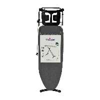 میز اتو ایستاده فلزی پریز دار با روکش نسوز ( یونیک ) 7070 طوسی 