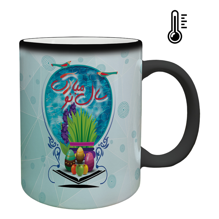 ماگ حرارتی مدل عید نوروز کد 60