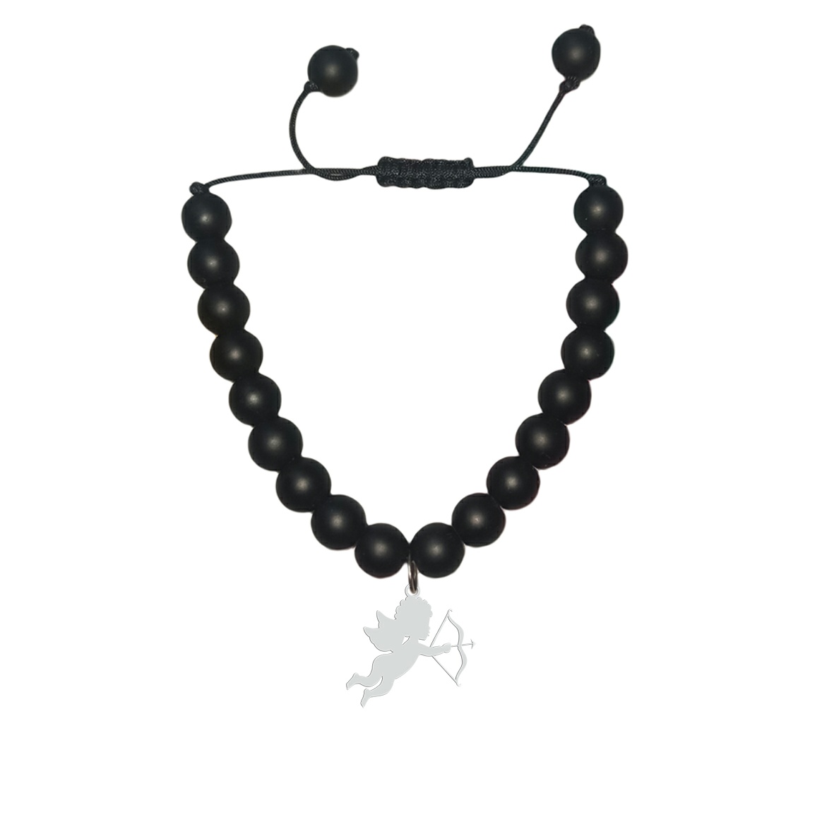 دستبند هایکا طرح کودک فرشته و کمان مدل ha1-342