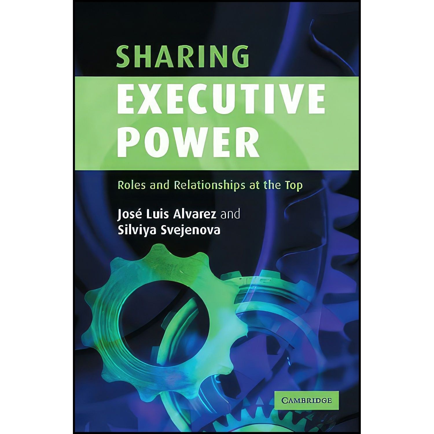 کتاب زبان اصلی Sharing Executive Power اثر جمعی از نویسندگان