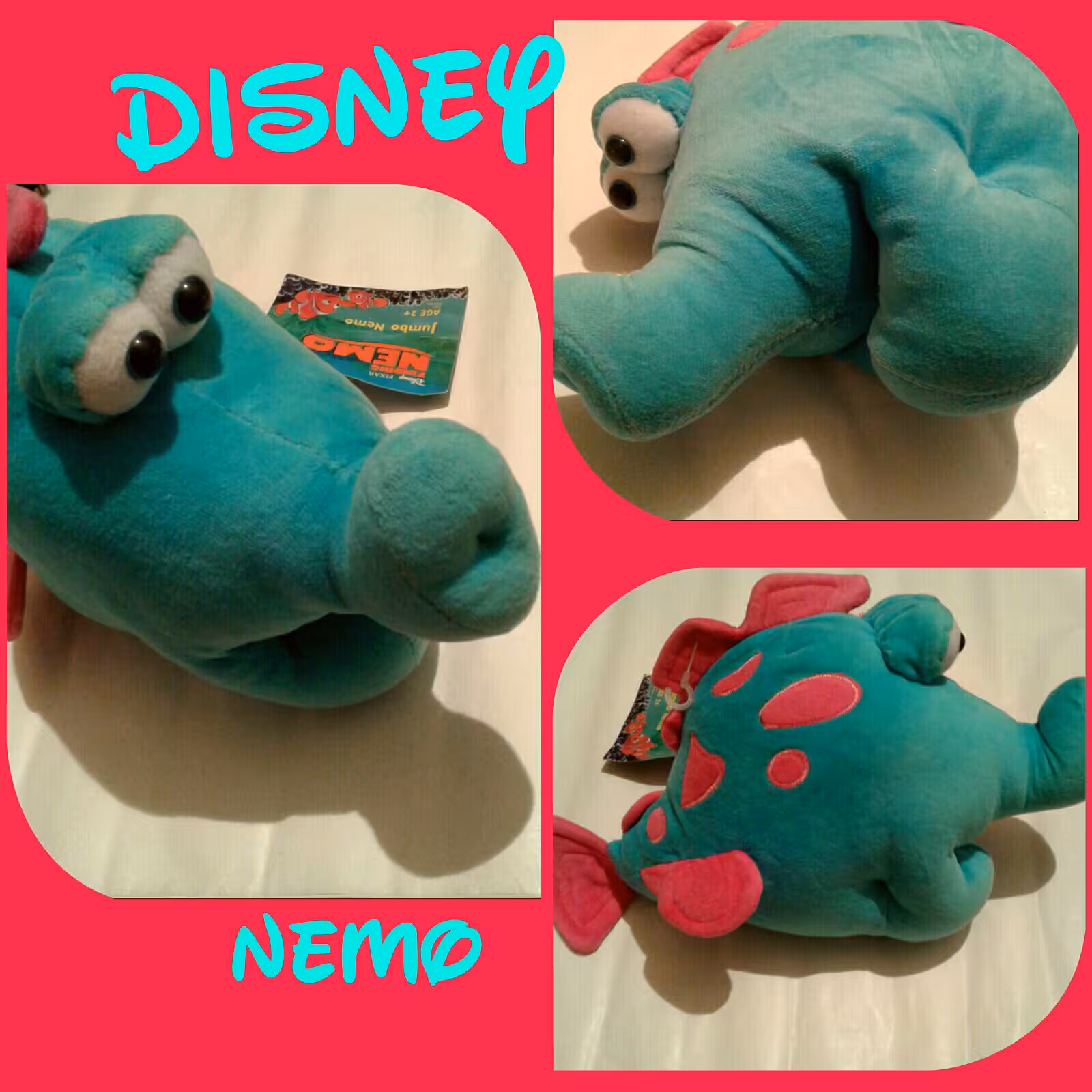 عروسک پولیشی  NEMO  . ساخت برند معتبر VALT  DISNY   . زیبا و سبک رنگهای شاد. قابل اتصال به سقف. تگ شناسنامه دار 