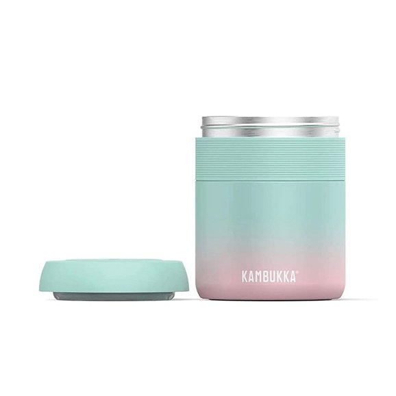 فلاسک غذا کوهنوردی کامبوکا(آبی آسمانی) 600میلی مدل APP-184