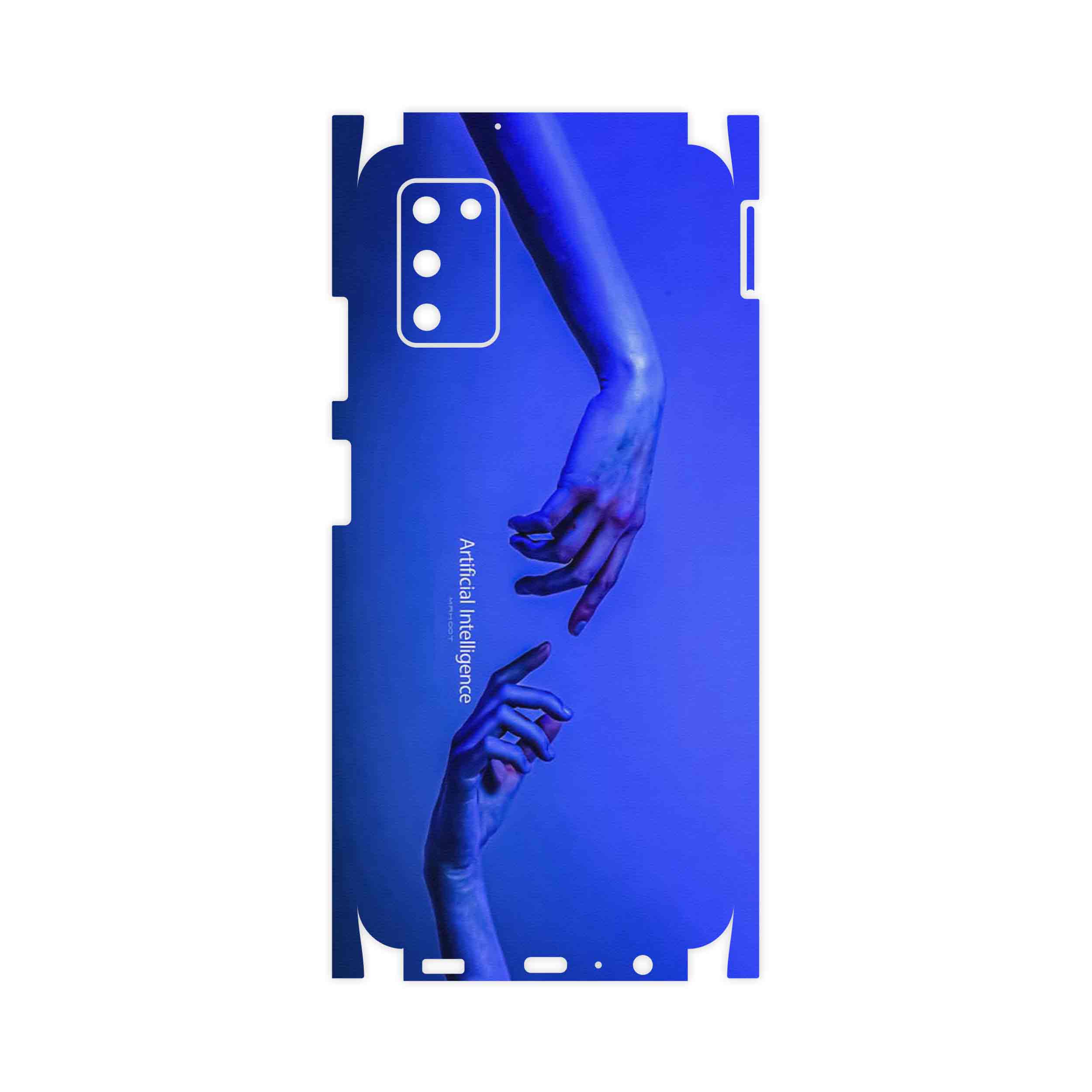 برچسب پوششی ماهوت مدل Artificial intelligence 1-FullSkin مناسب برای گوشی موبایل سامسونگ Galaxy A03S