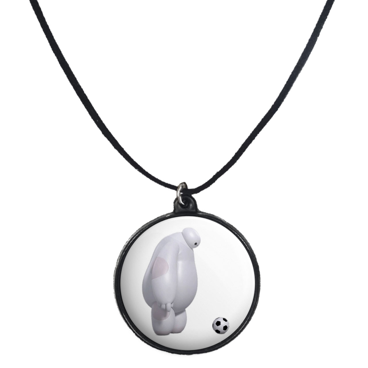 گردنبند پرمانه طرح big hero کد pmb.26014مدل دو طرفه