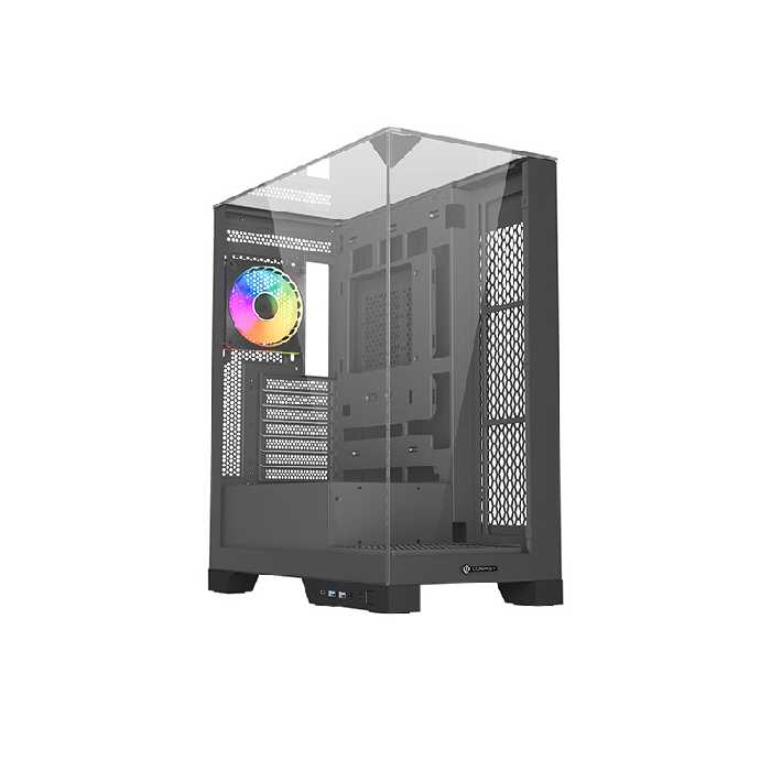 کیس گیمینگ لاجیکی مدل C511B | فروشگاه اینترنتی شهر لپ تاپ