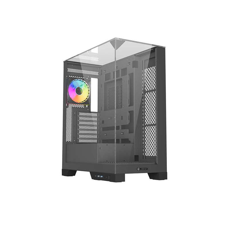 کیس گیمینگ لاجیکی مدل C511B | فروشگاه اینترنتی شهر لپ تاپ