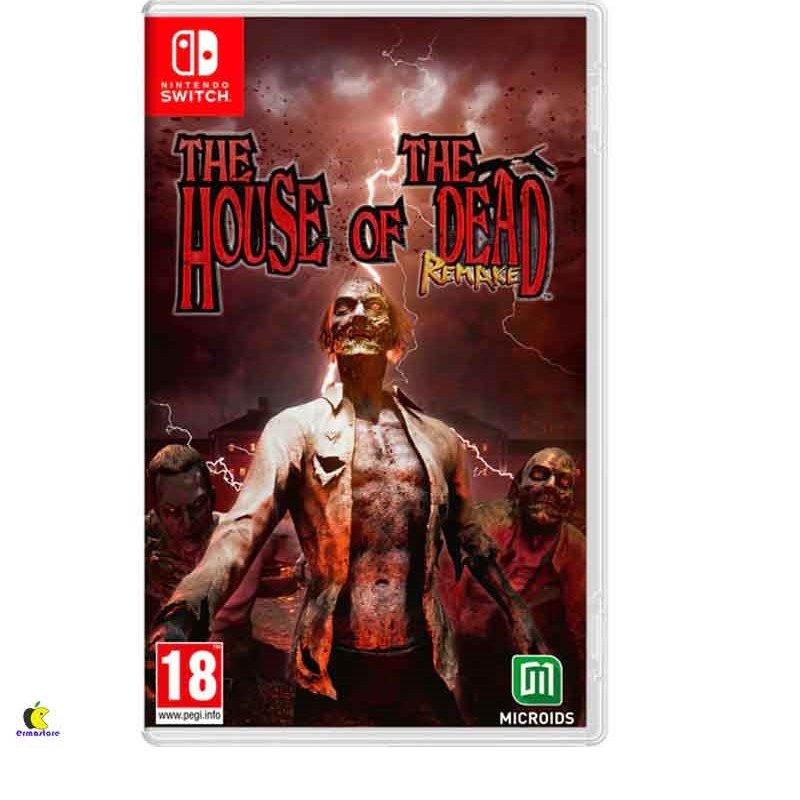 بازی د هوس آف د دد ریمیک برای کنسول نینتندو سوییچ The house of the dead remake