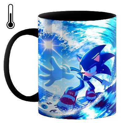 ماگ حرارتی طرح سونیک کد 500