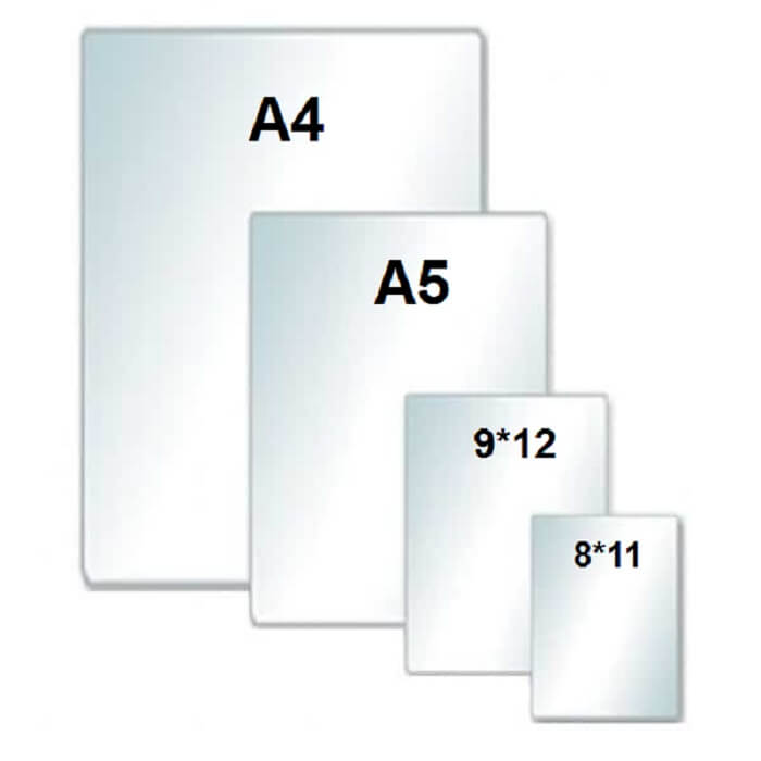طلق پرس 150 میکرون سایز 11×8