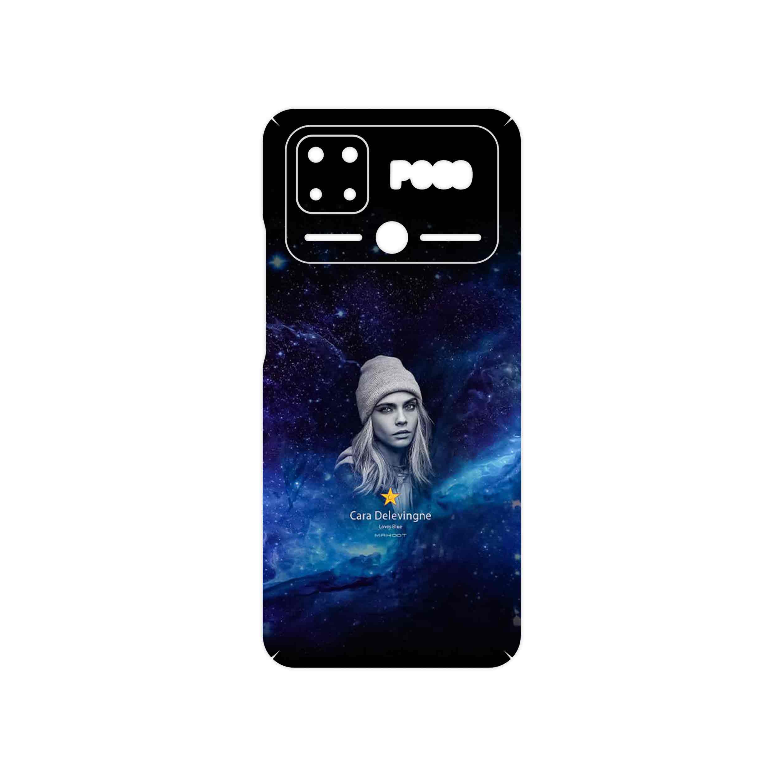 برچسب پوششی ماهوت مدل Cara Delevingne مناسب برای گوشی موبایل شیائومی Poco C40