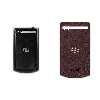 برچسب پوششی ماهوت مدل Matte-Dark-Brown-Leather مناسب برای گوشی موبایل بلک بری Porsche Design P9983