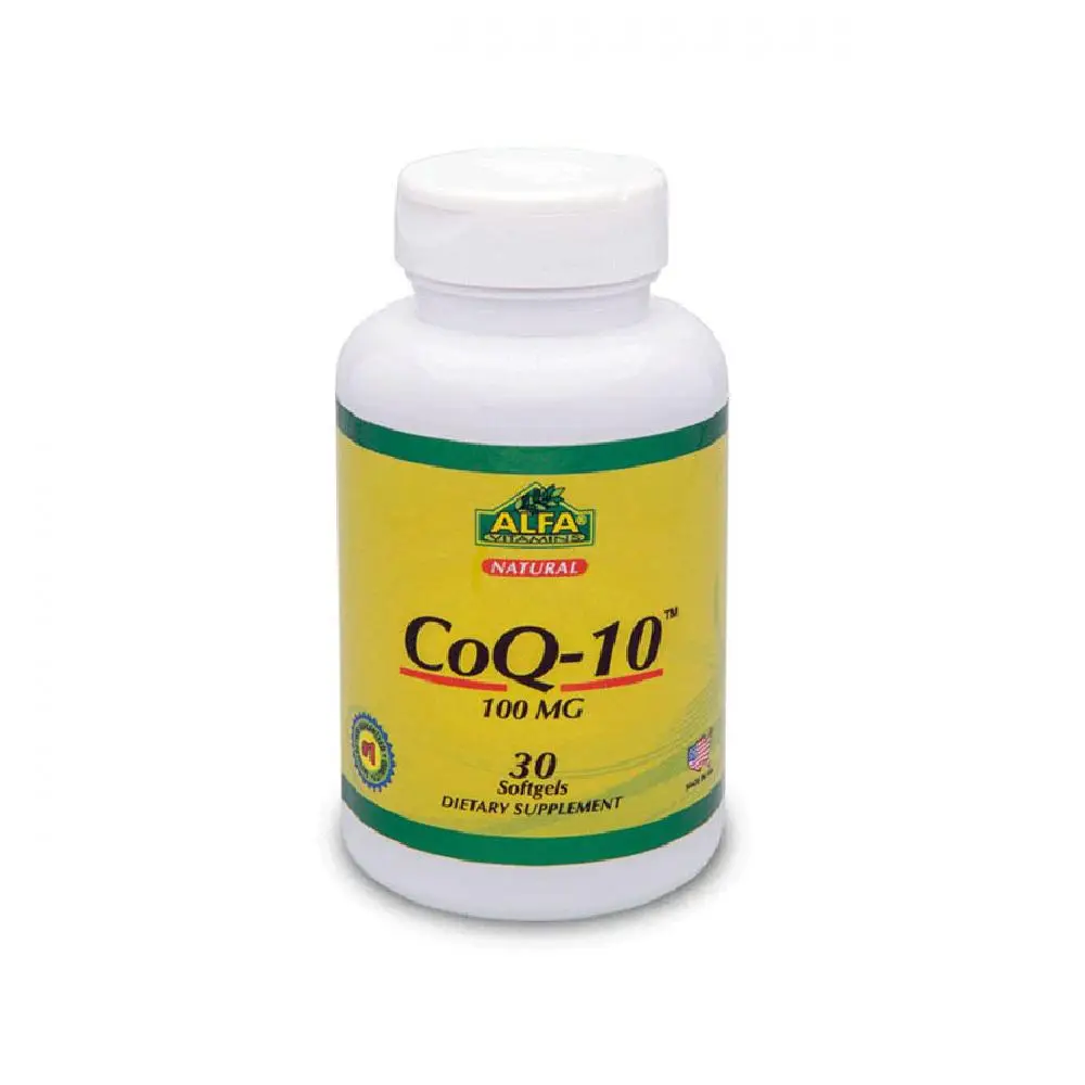 سافت ژل کو کیوتن 100 میلی گرمی آلفا ویتامینز