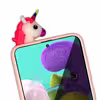 کاور مدل unikornneshasteh مناسب برای گوشی موبایل سامسونگ Galaxy A22 4G به همراه بند و پایه نگهدارنده