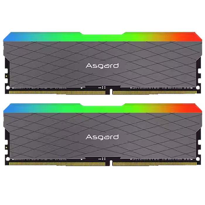 قیمت و خرید رم دسکتاپ دو کاناله آزگارد مدل Asgard Loki W2 RGB DDR4 16GB 3200MHz