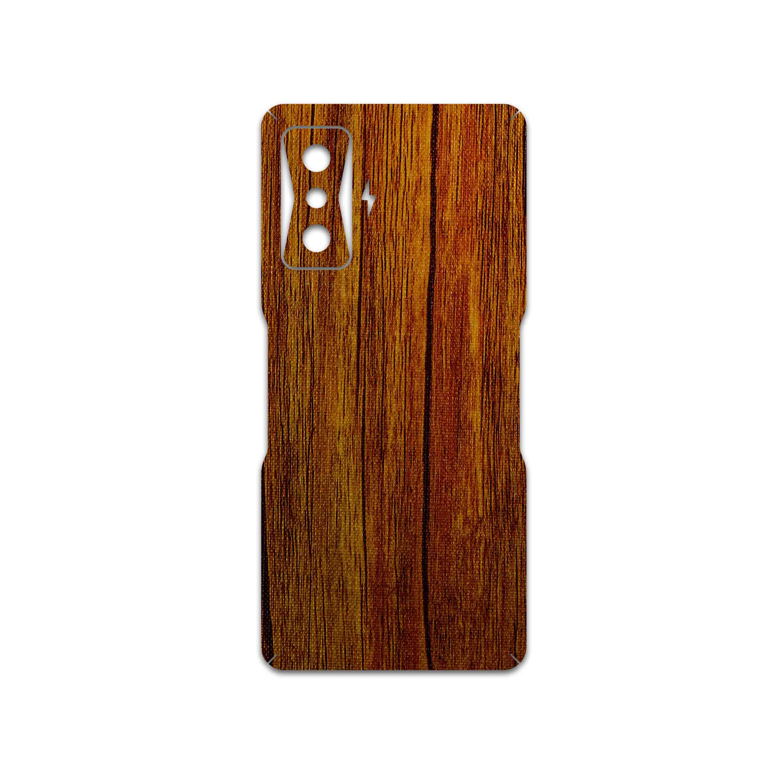 برچسب پوششی ماهوت مدل Orange-Wood مناسب برای گوشی موبایل شیائومی Redmi K50 Gaming