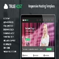 دانلود قالب HTML5 هاستینگ Truehost