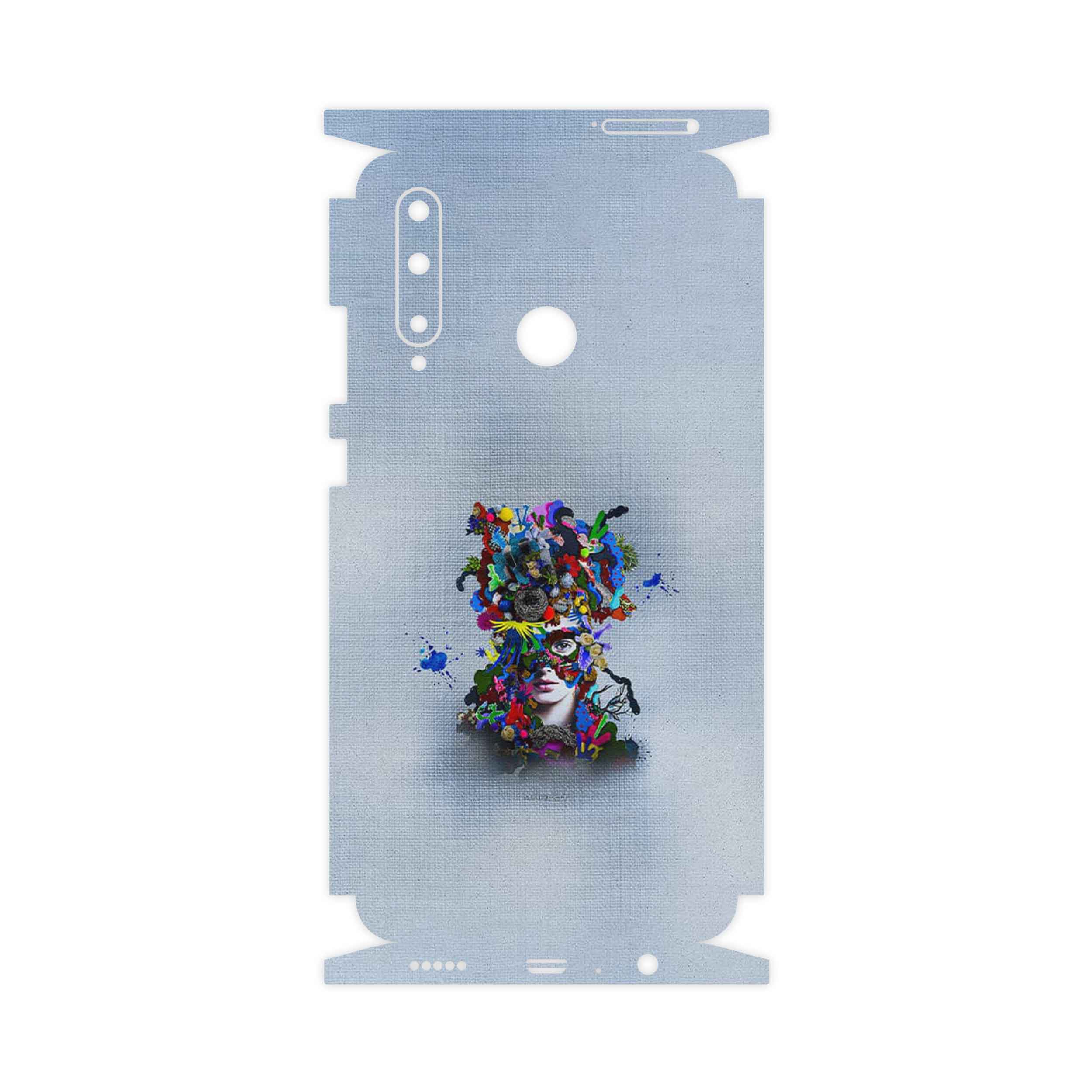 برچسب پوششی ماهوت مدل Collage of surreal Portrait of Women 4-FullSkin مناسب برای گوشی موبایل آنر 20 Lite