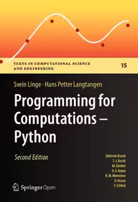 خرید و دانلود نسخه کامل کتاب Programming For Computations - Python: A Gentle Introduction To Numerical Simulations With Python 3.6