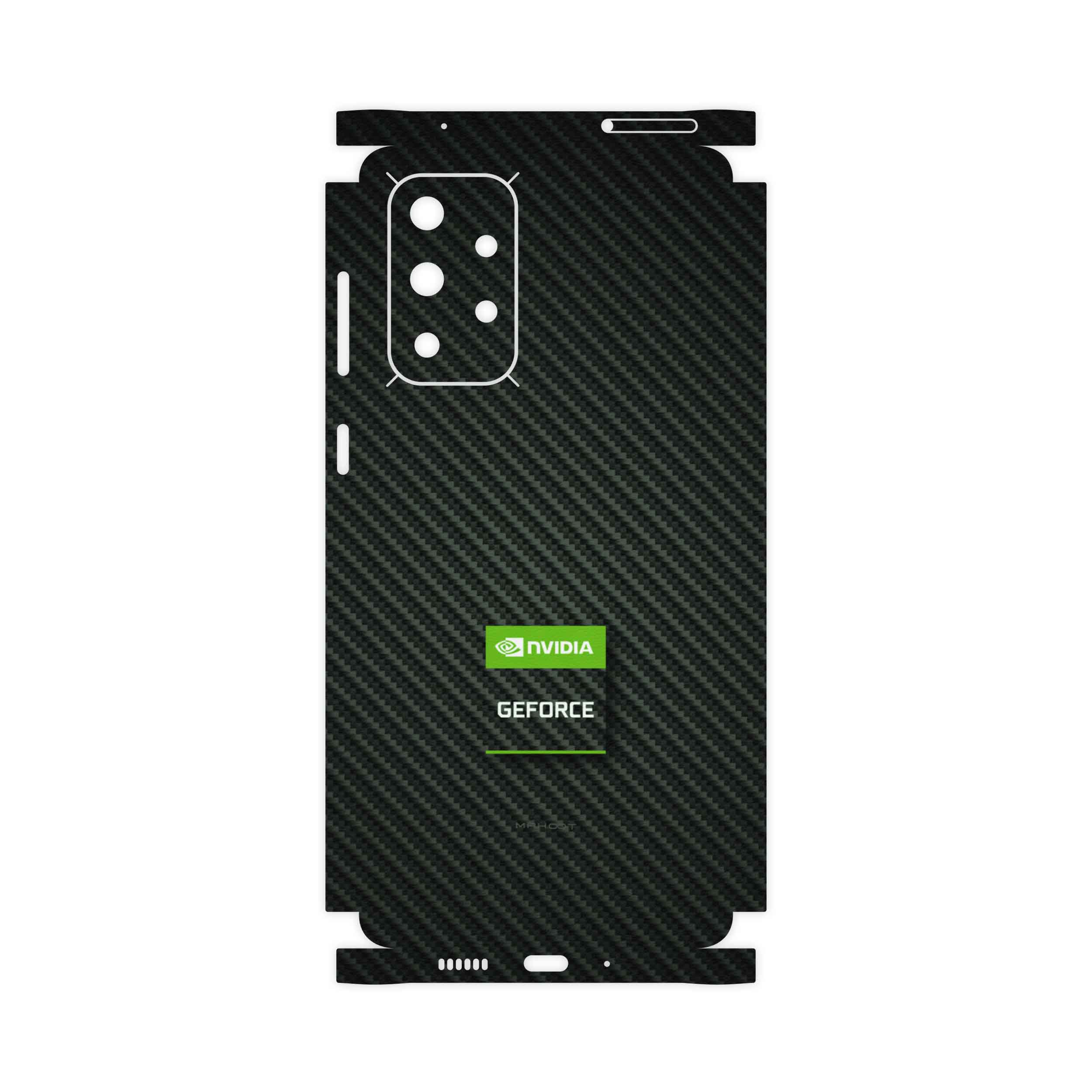 برچسب پوششی ماهوت مدل Nvidia-Brand-FullSkin مناسب برای گوشی موبایل سامسونگ Galaxy A73 5G