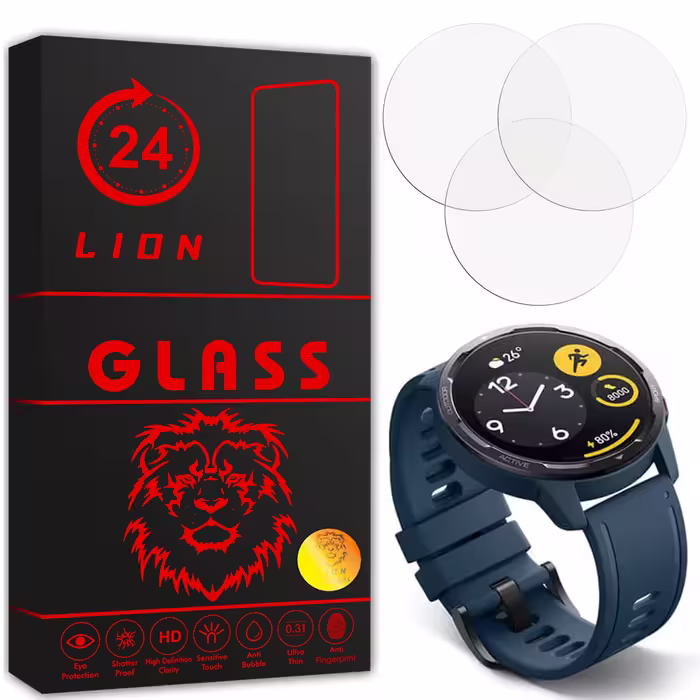 محافظ صفحه نمایش لاین مدل RB007 مناسب برای ساعت هوشمند شیایومی Watch Color 2 بسته سه عددی