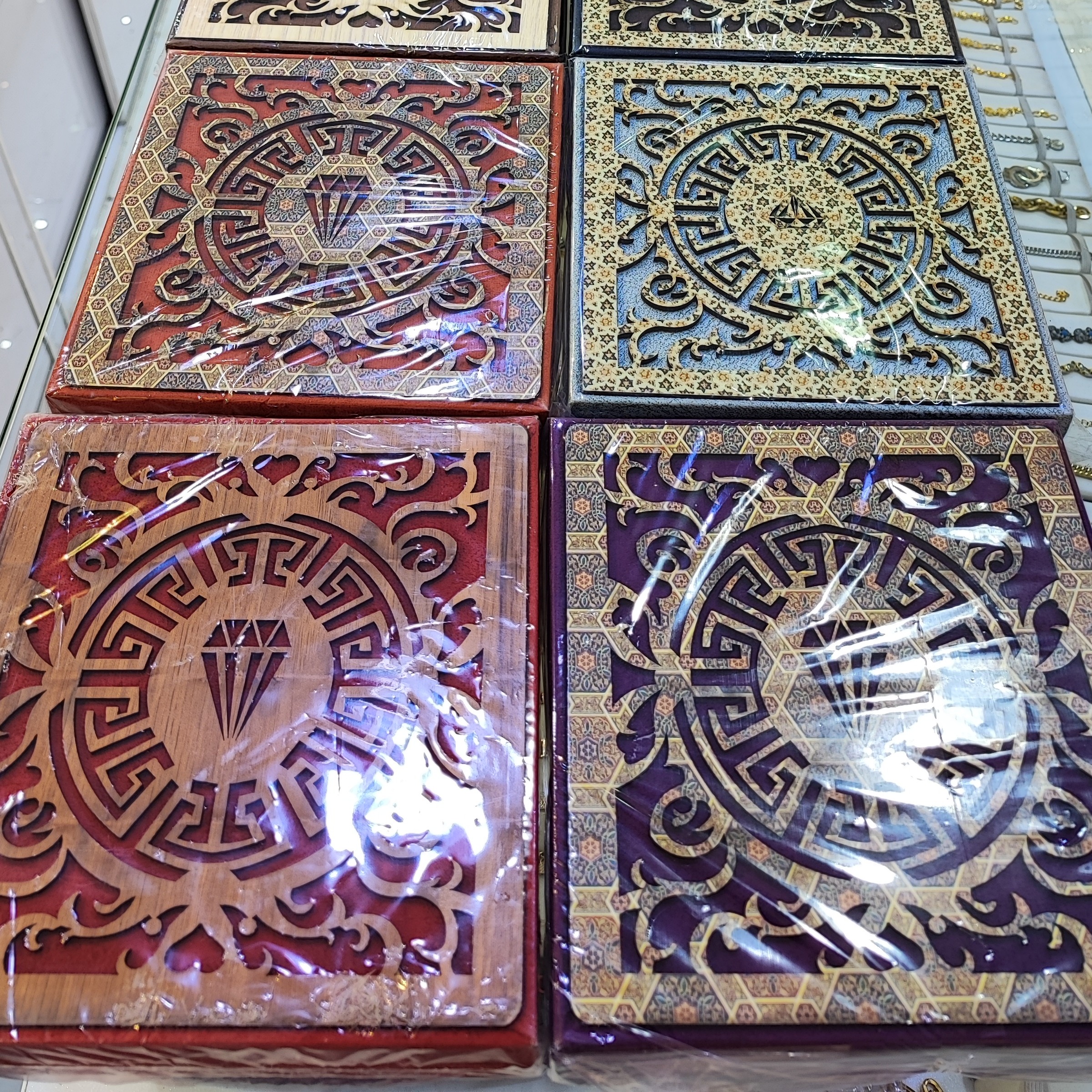 جعبه سرویس طلا و جواهر 