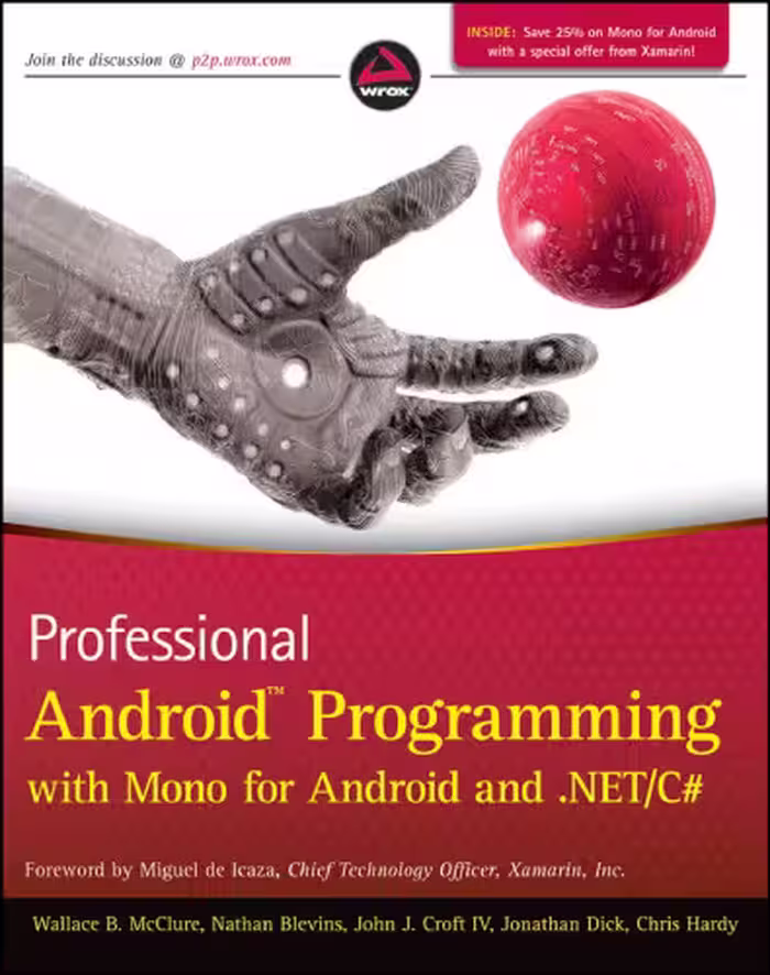 خرید و دانلود نسخه کامل کتاب Professional Android Programming with Mono for Android and .NET/C
