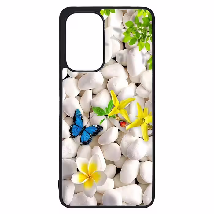 کاور طرح پروانه کد G-168 مناسب برای گوشی موبایل سامسونگ Galaxy A33 / A33 5G | دیجی قاب دونی