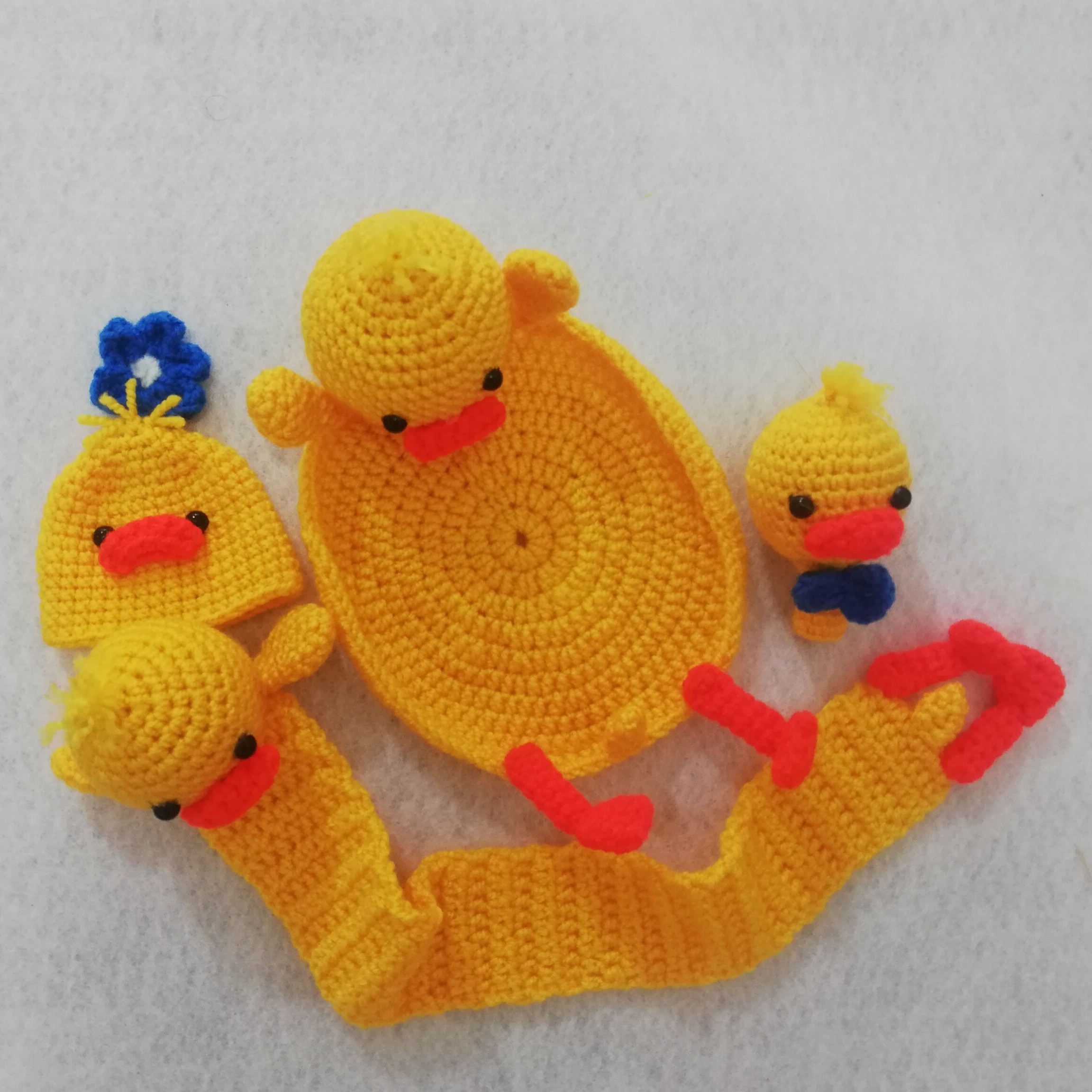 ست جوجه بافتنی