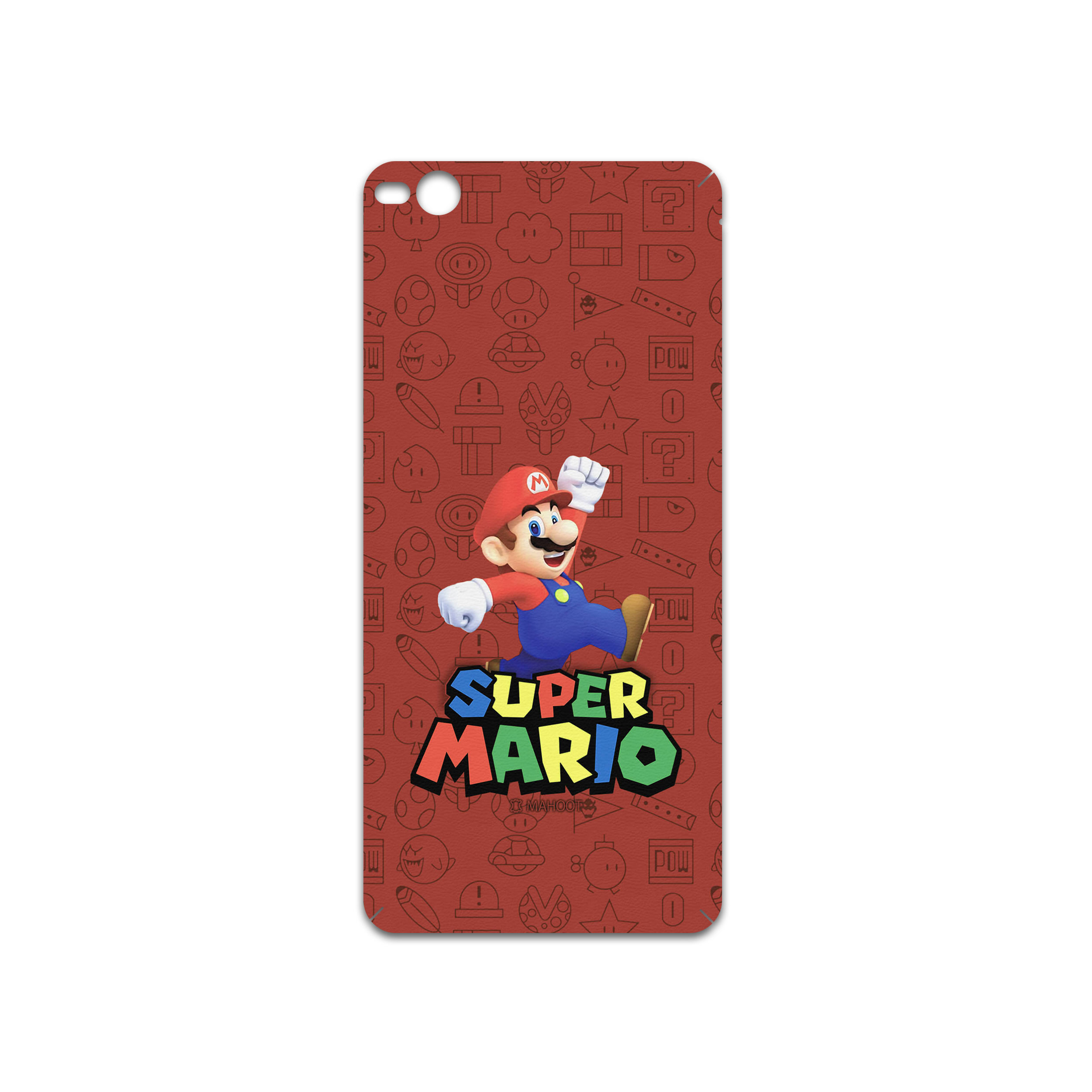 برچسب پوششی ماهوت مدل Super-Mario-Game مناسب برای گوشی موبایل اچ تی سی One X9
