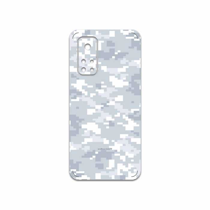 برچسب پوششی ماهوت مدل Army-Snow-Pixel مناسب برای گوشی موبایل شیائومی Mi 10T Pro 5G