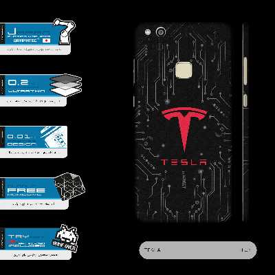 برچسب پوششی ماهوت مدل TESLA-Motors-FullSkin مناسب برای گوشی موبایل هوآوی P10 Lite