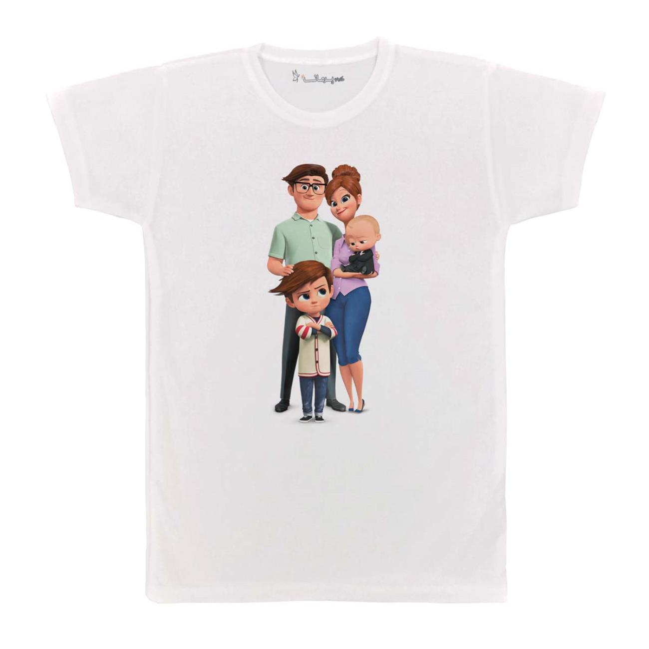 تی شرت بچگانه پرمانه طرح بچه رئیس کد pmt.4189