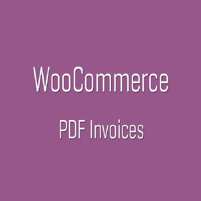 دانلود افزونه WooCommerce PDF Invoices