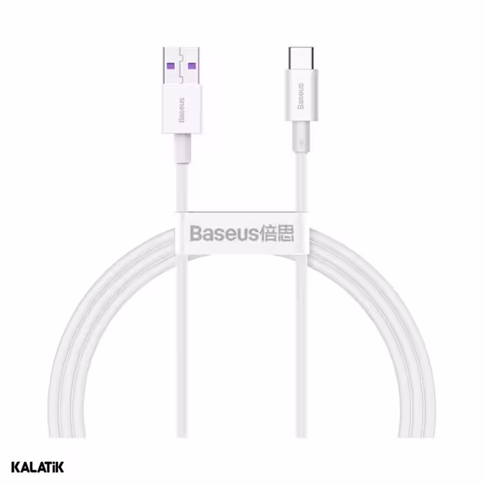 کابل تبدیل USB Type-A به USB Type-C باسئوس Superior مدل CATYS-A02 به طول 2 متر
