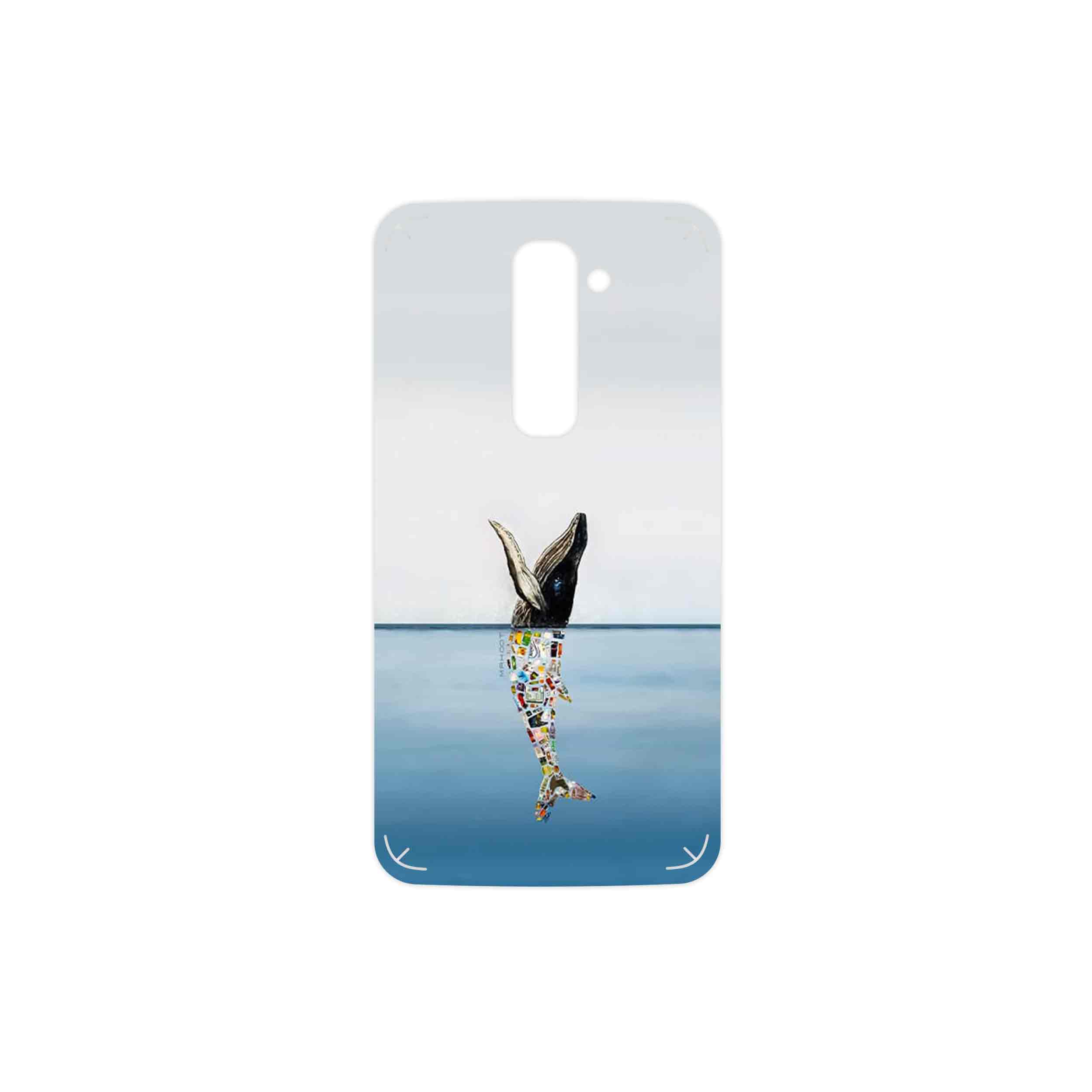 برچسب پوششی ماهوت مدل Collage of Sea Trash مناسب برای گوشی موبایل ال جی G2