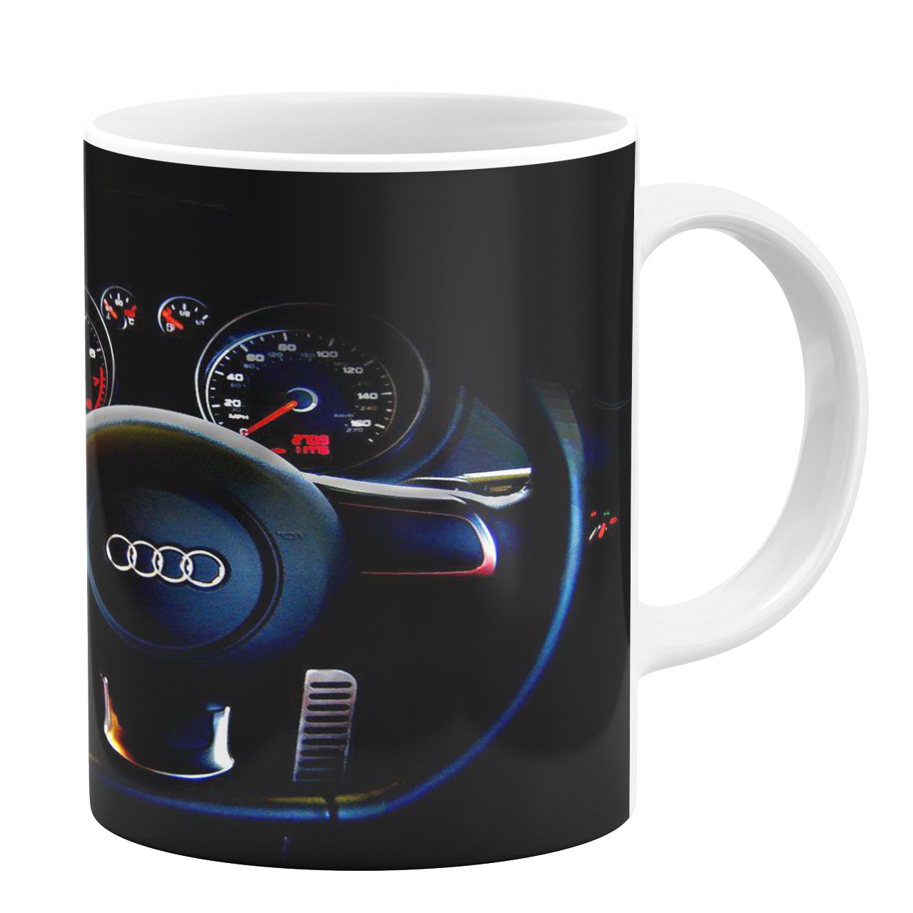 ماگ طرح لوگو آئودی کد 9898