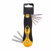 آچار آلن ستاره ای مدل داگ کد YP-H-T9-T40 مجموعه 8 عددی