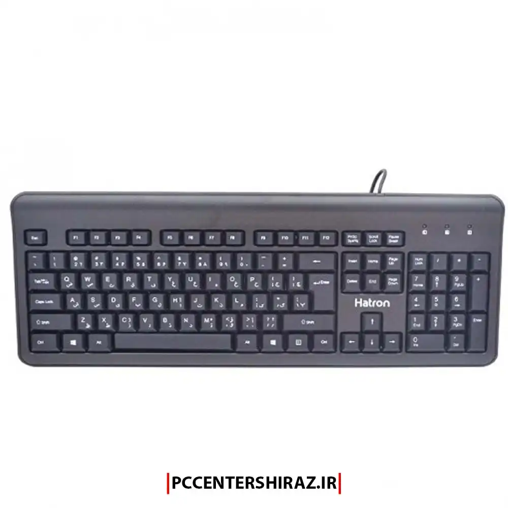 کیبورد باسیم هترون مدل HK202 ا HK202 Wired Keyboard