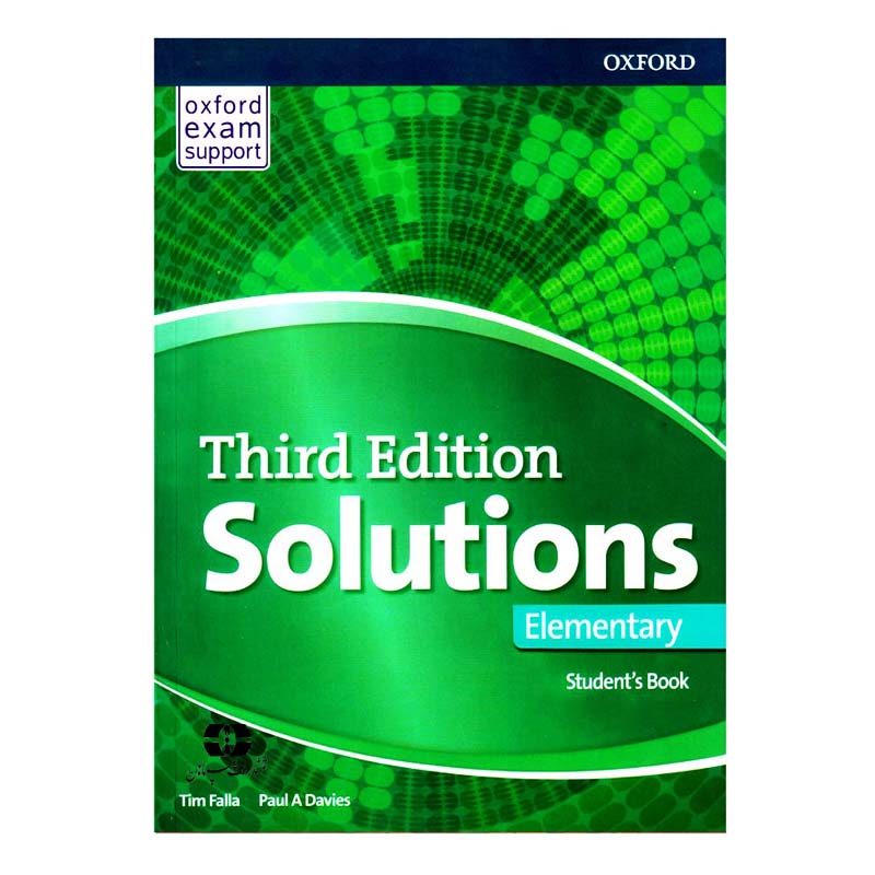 کتاب Solutions Elementry Third Edition اثر Tim Falla And Paul A Davies انتشارات سپاهان