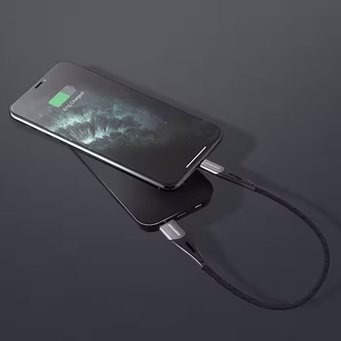 کابل تبدیل USB به لایتنینگ راک رز مدل Diesel AL Mini طول 0.3 متر