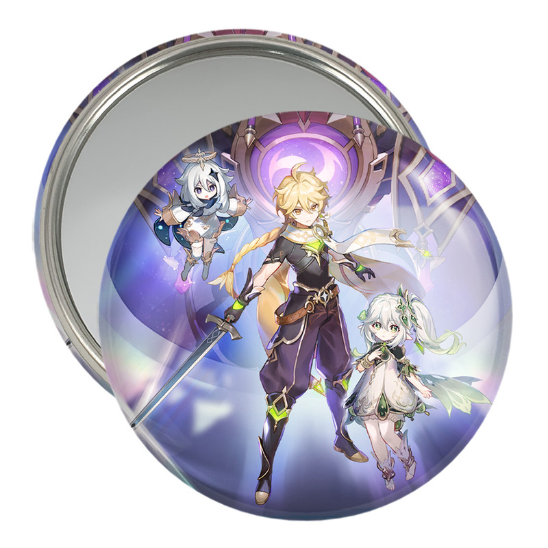 آینه جیبی خندالو مدل بازی گنشین ایمپکت Genshin Impact کد 25685